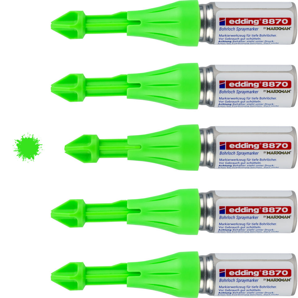 Bohrlochspraymarker, neongrün EDDING 4-8870-064 EDDING 8870-064 / 11ml