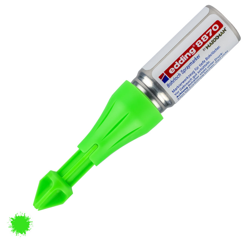 Bohrlochspraymarker 8870 Blister 1 Stück, neongrün EDDING 8870-1-1064 EDDING 8870-1-1064 11ml Blister