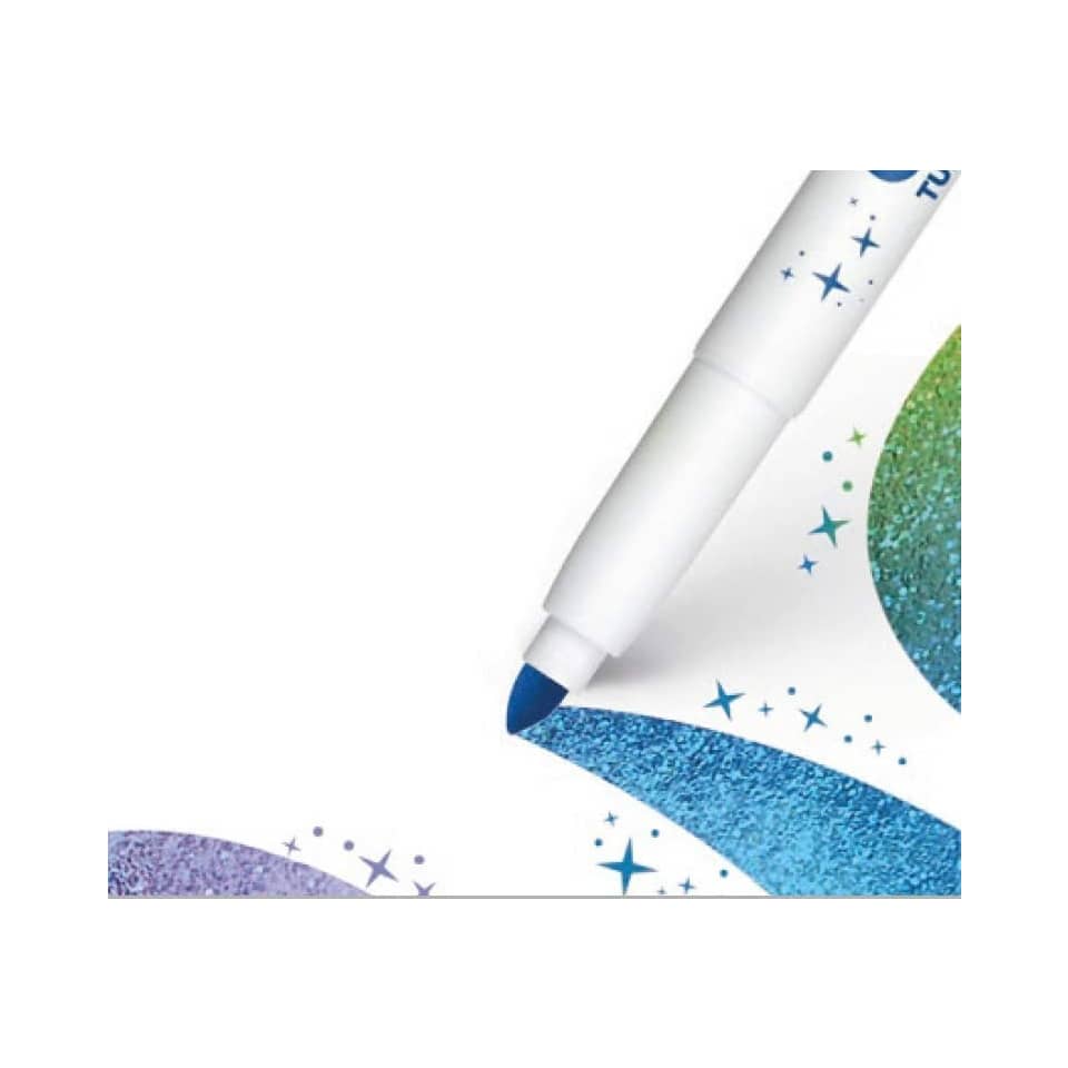 Faserschreiberetui Glitter Maxi, 6 Stück GIOTTO F426600