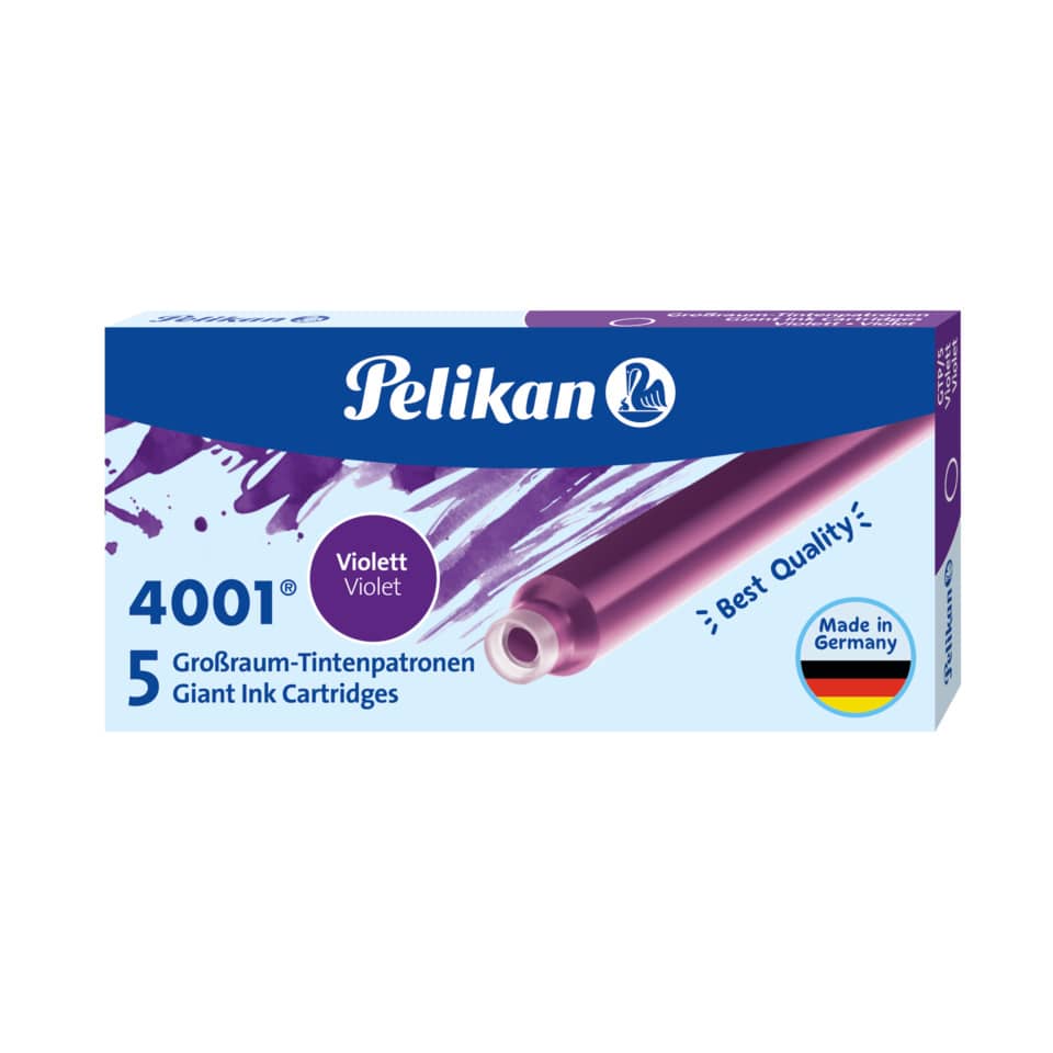 Tintenpatrone 4001® GTP/5, 5 Stück, violett PELIKAN 300004111 PELIKAN 300004111 310664 GTP/5
