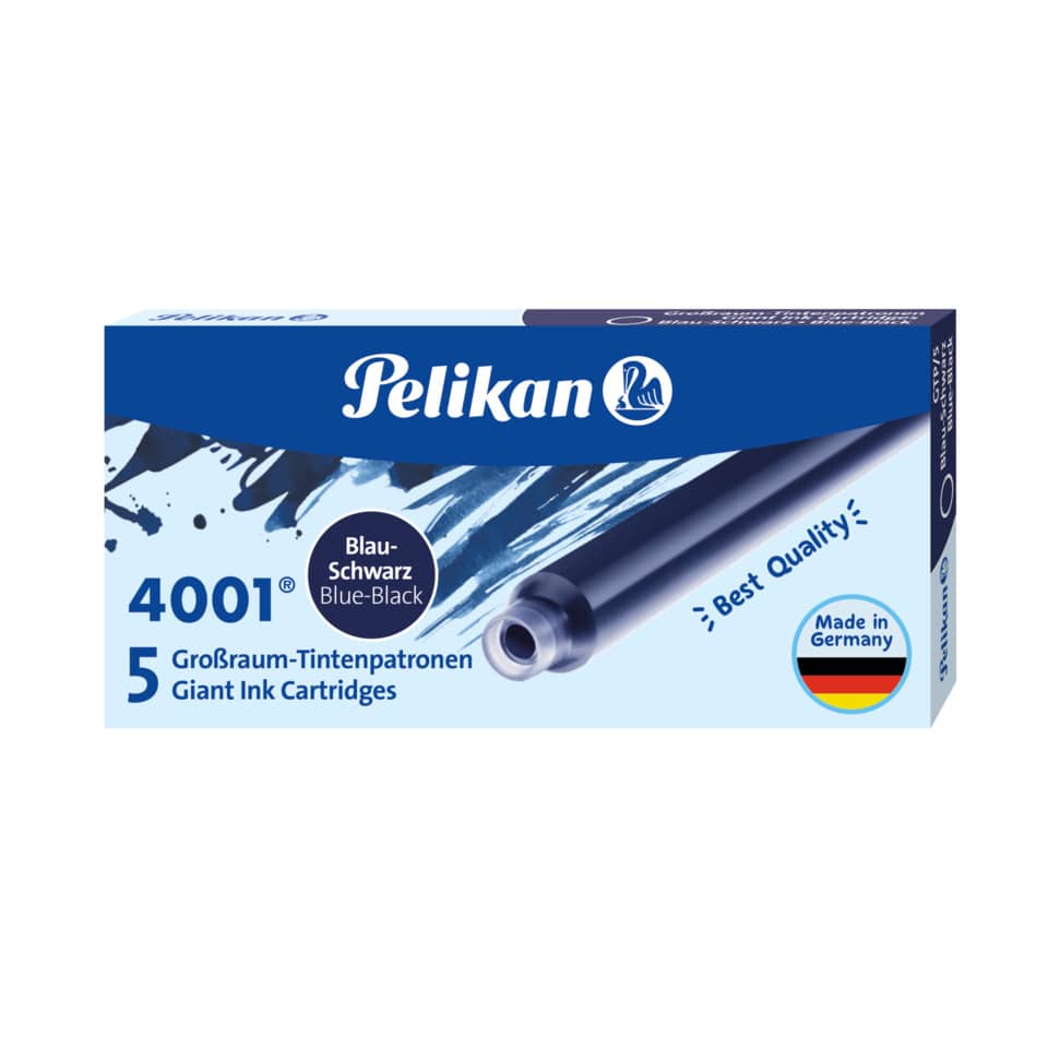 Tintenpatrone 4001® GTP/5, 5 Stück, blau-schwarz PELIKAN 300004108 PELIKAN 300004108 310607 GTP/5