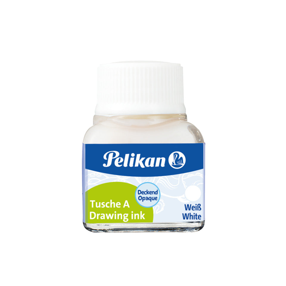 Tusche A 523, 10ml, weiß PELIKAN 400142516 PELIKAN 400142516 201673 523-18