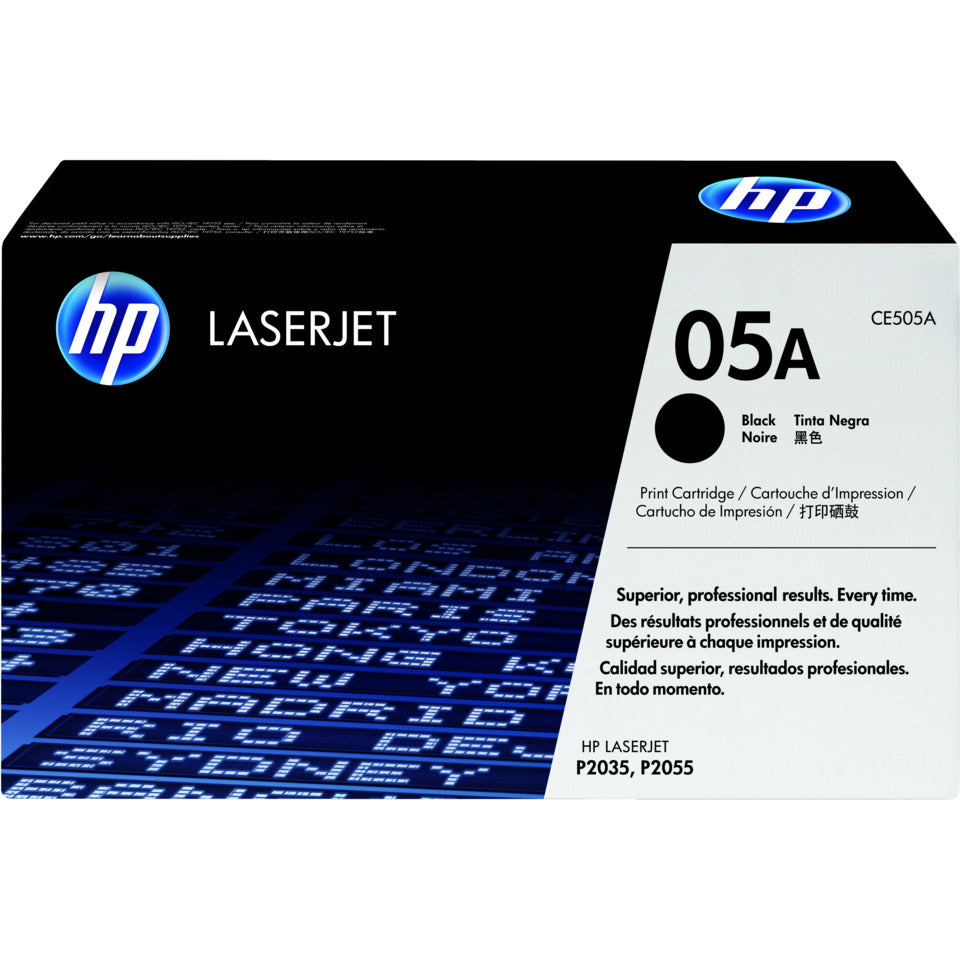 Lasertoner Nr. 05A, 2.300 Seiten, schwarz HP CE505A