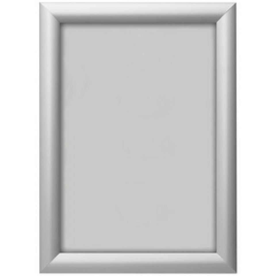 Wandprospekthalter mit Klapprahmen A4, silber DEFLECTO SFA4S