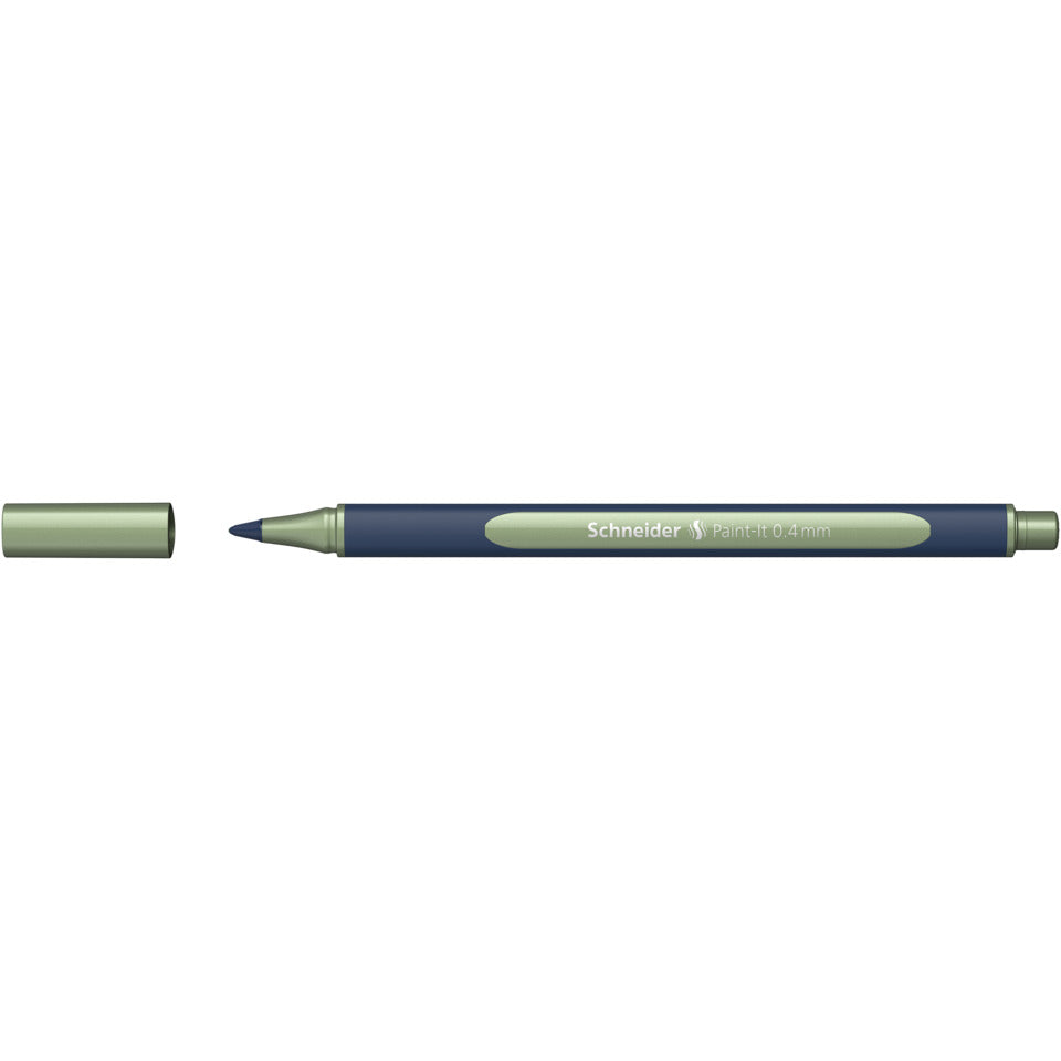 Rollerball Paint-It 050, Ultra-Smooth Spitze, 0,4 mm, vintage green metallic SCHNEIDER ML05001035 SCHNEIDER ML05001035/0,4mm