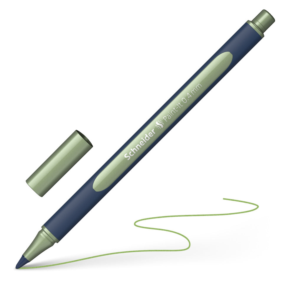 Rollerball Paint-It 050, Ultra-Smooth Spitze, 0,4 mm, vintage green metallic SCHNEIDER ML05001035 SCHNEIDER ML05001035/0,4mm