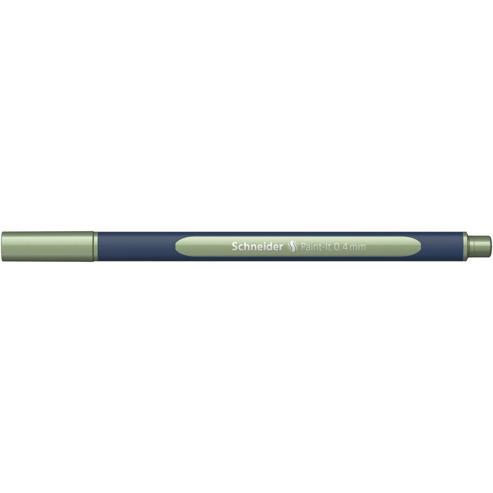 Rollerball Paint-It 050, Ultra-Smooth Spitze, 0,4 mm, vintage green metallic SCHNEIDER ML05001035 SCHNEIDER ML05001035/0,4mm