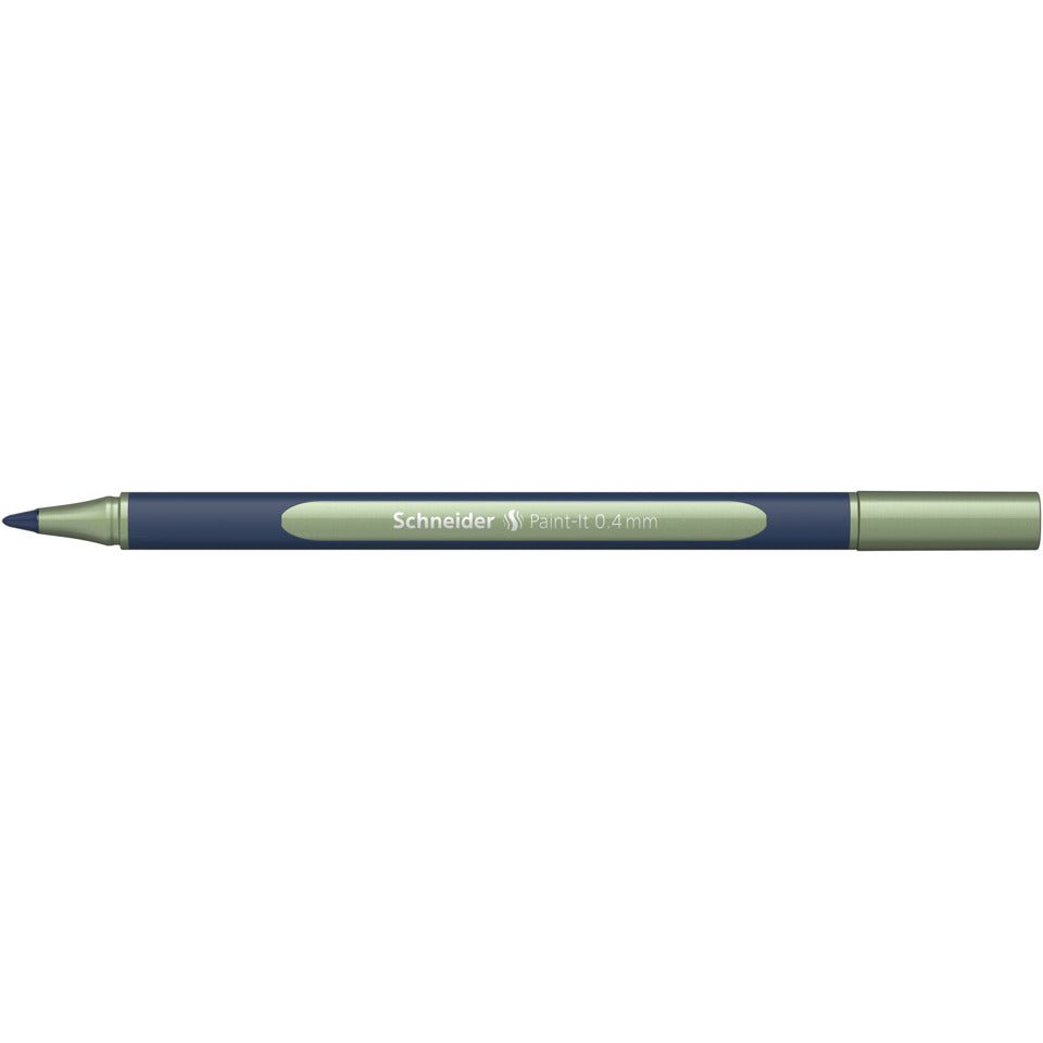 Rollerball Paint-It 050, Ultra-Smooth Spitze, 0,4 mm, vintage green metallic SCHNEIDER ML05001035 SCHNEIDER ML05001035/0,4mm