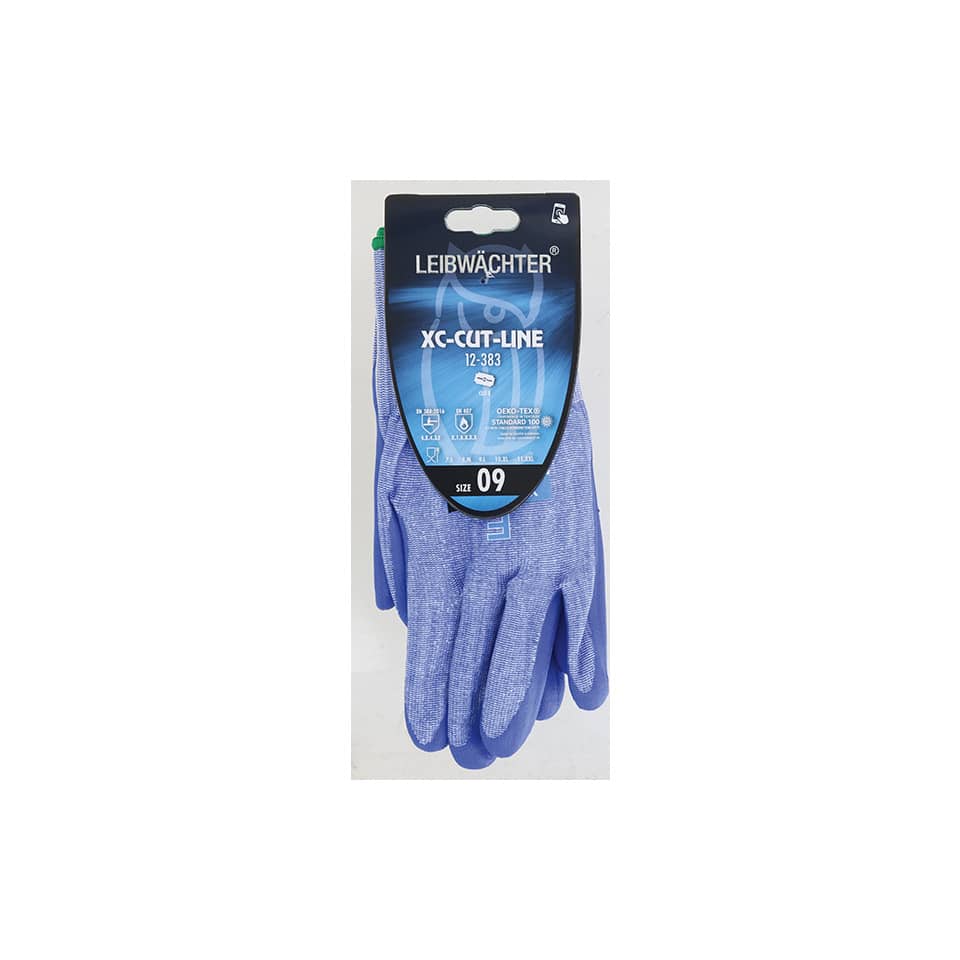 Schnittschutz-Handschuh LW XC-Cut-E, Gr.8, hellblau XCELLENT HXC1238308 XCELLENT HXC1238308 Nitril Touch