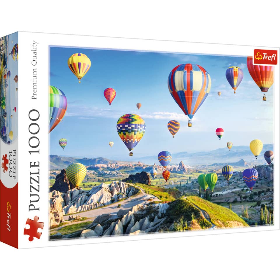 Puzzle Luftballons über Cappadocia, 1000 Teile TREFL 10613 TREFL 10613  Luftballons über Cappadocia