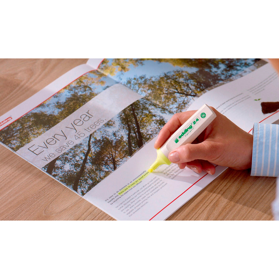 Textmarker EcoLine, 2-5mm, pastellrosa EDDING 24138 EDDING 24138 2-5mm