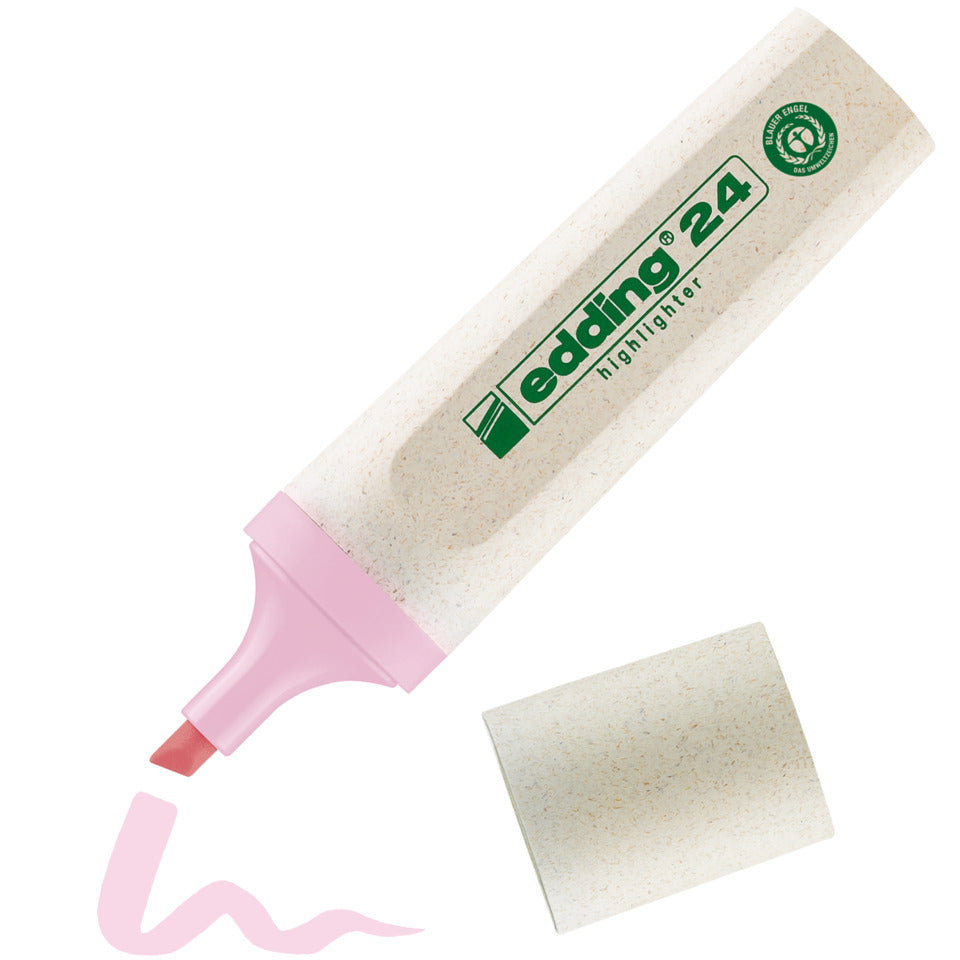 Textmarker EcoLine, 2-5mm, pastellrosa EDDING 24138 EDDING 24138 2-5mm