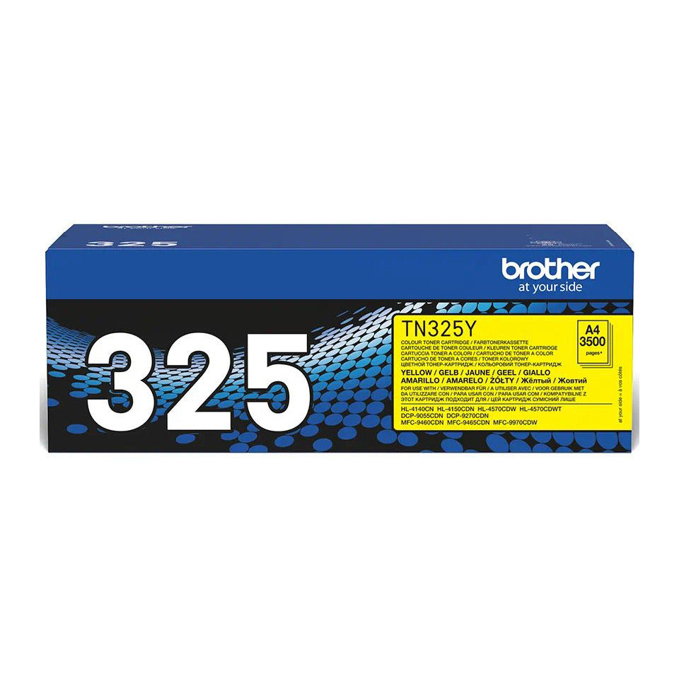 Lasertoner, 3.500 Seiten, yellow BROTHER TN325Y