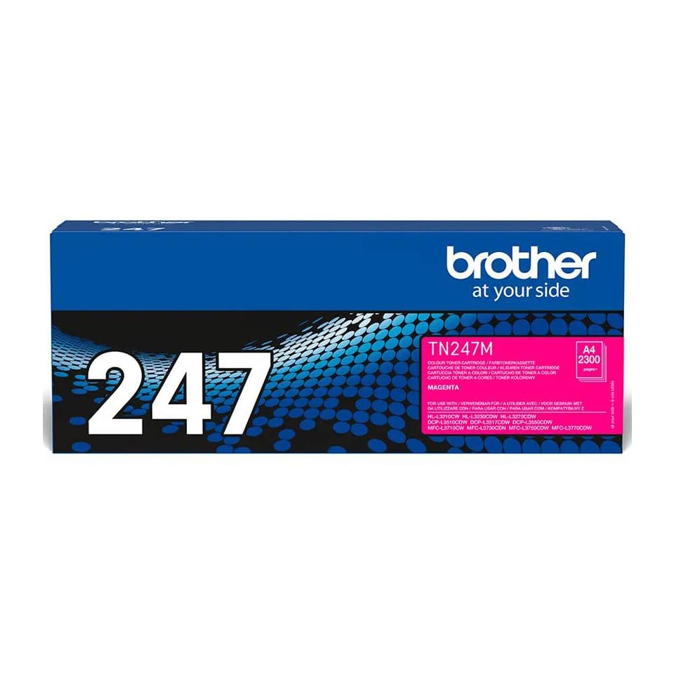Lasertoner, 2.300 Seiten, magenta BROTHER TN247M