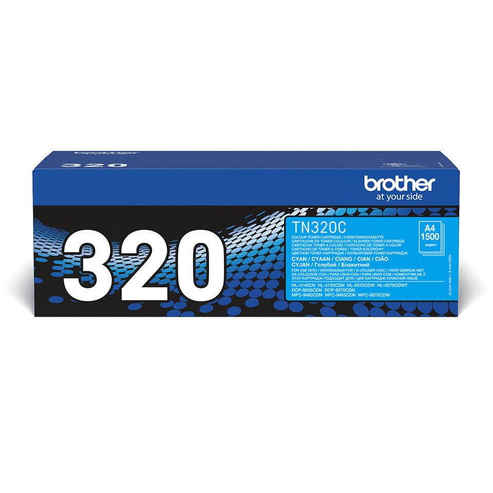Lasertoner, 1.500 Seiten, cyan BROTHER TN320C