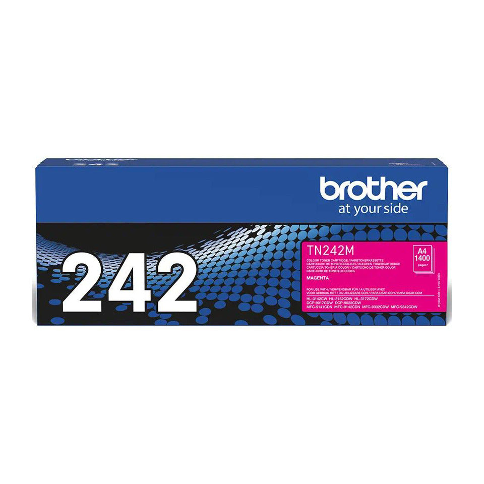 Lasertoner, 1.400 Seiten, magenta BROTHER TN242M