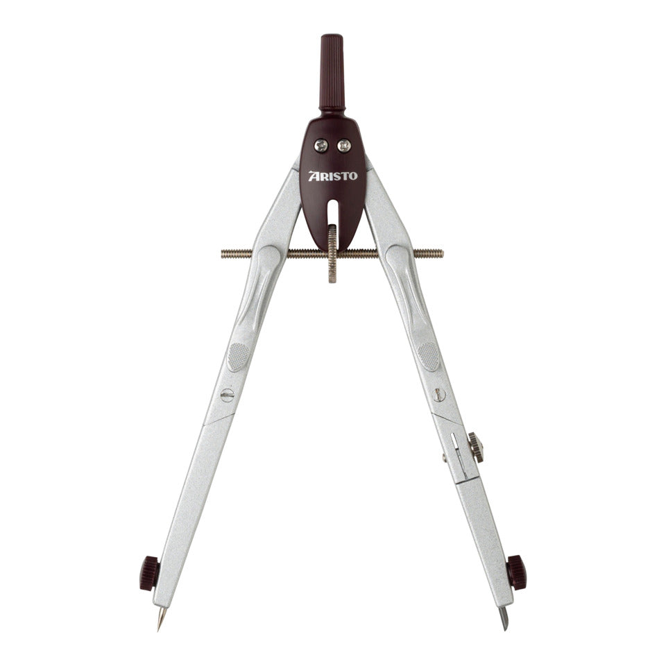 Schnellverstellzirkel Set College, FLP, Radierer, Minendose HB, Minen ARISTO AR80064 ARISTO AR80064 GZ Schul 1