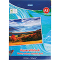 Aquarellblock, A3, 185g/m², 24 Blatt STYLEX 28691 STYLEX 28691 24BL/190g