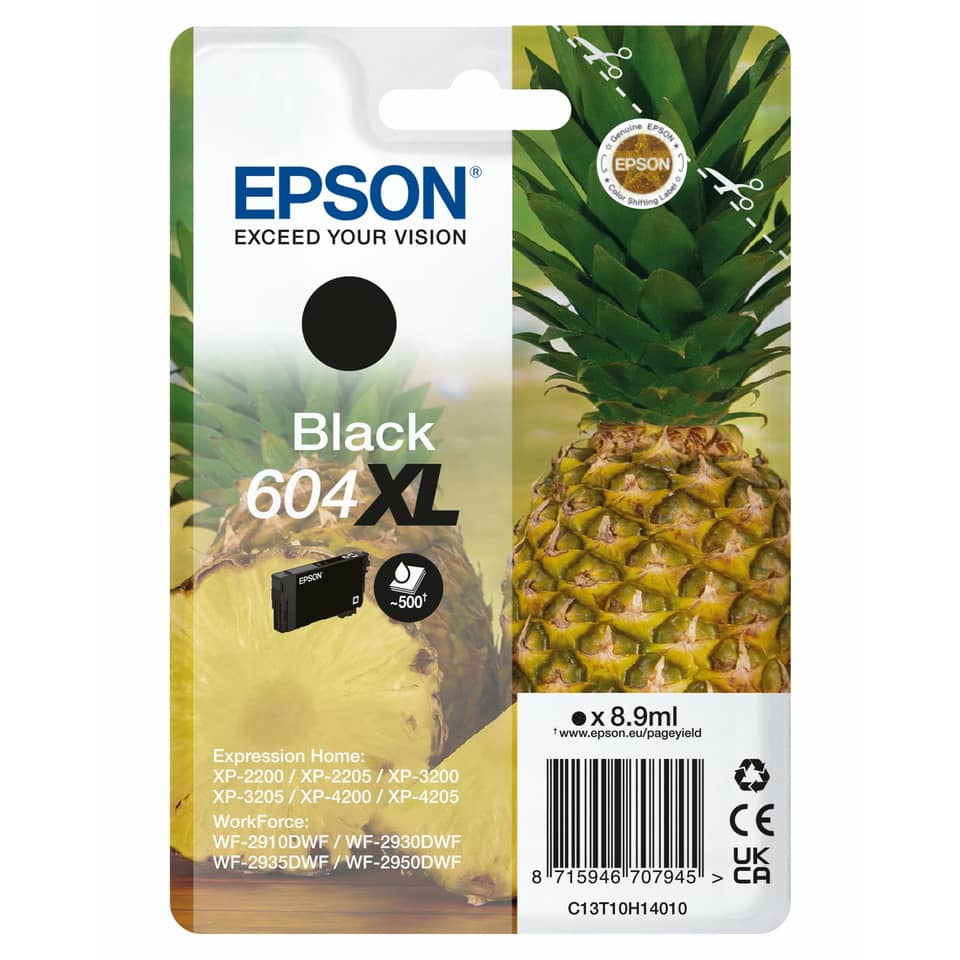 Inkjetpatrone Nr.604XL schwarz EPSON C13T10H14010