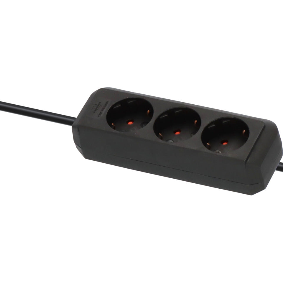 Eco-Line Steckdosenleiste 3-fach 1,5m schwarz BRENNENSTUHL 1158620015 BRENNENSTUHL 1158620015 1,5m