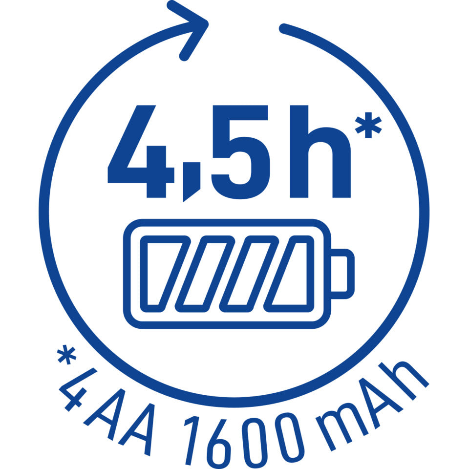Ladegerät Akku +4xAA weiß VARTA 57657 101 451 VARTA 57657 101 451 Plug Charger
