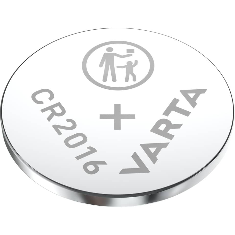 Knopfzellen-Batterie Lithium CR2016, 1 Stück VARTA 06016101401 VARTA 06016101401 CR2016 1St