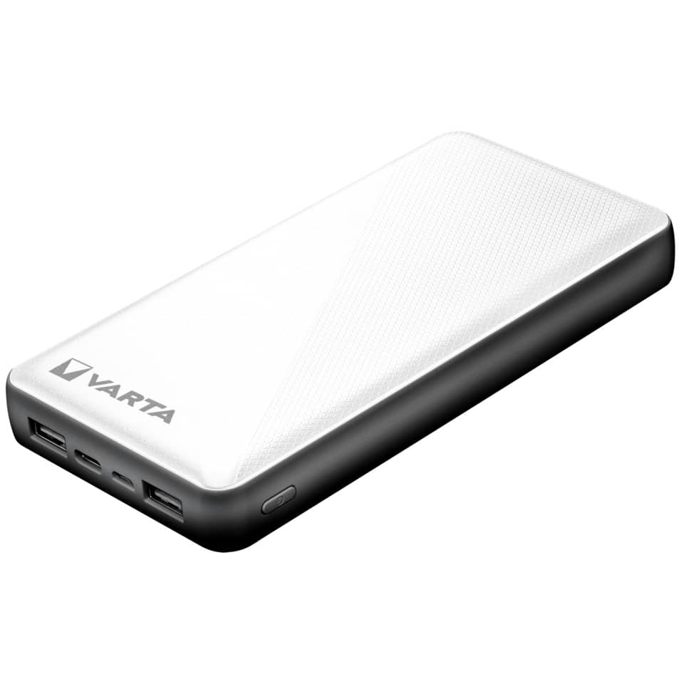 Ladestation Powerbank 20.000 mAh weiß VARTA 57978 101 111