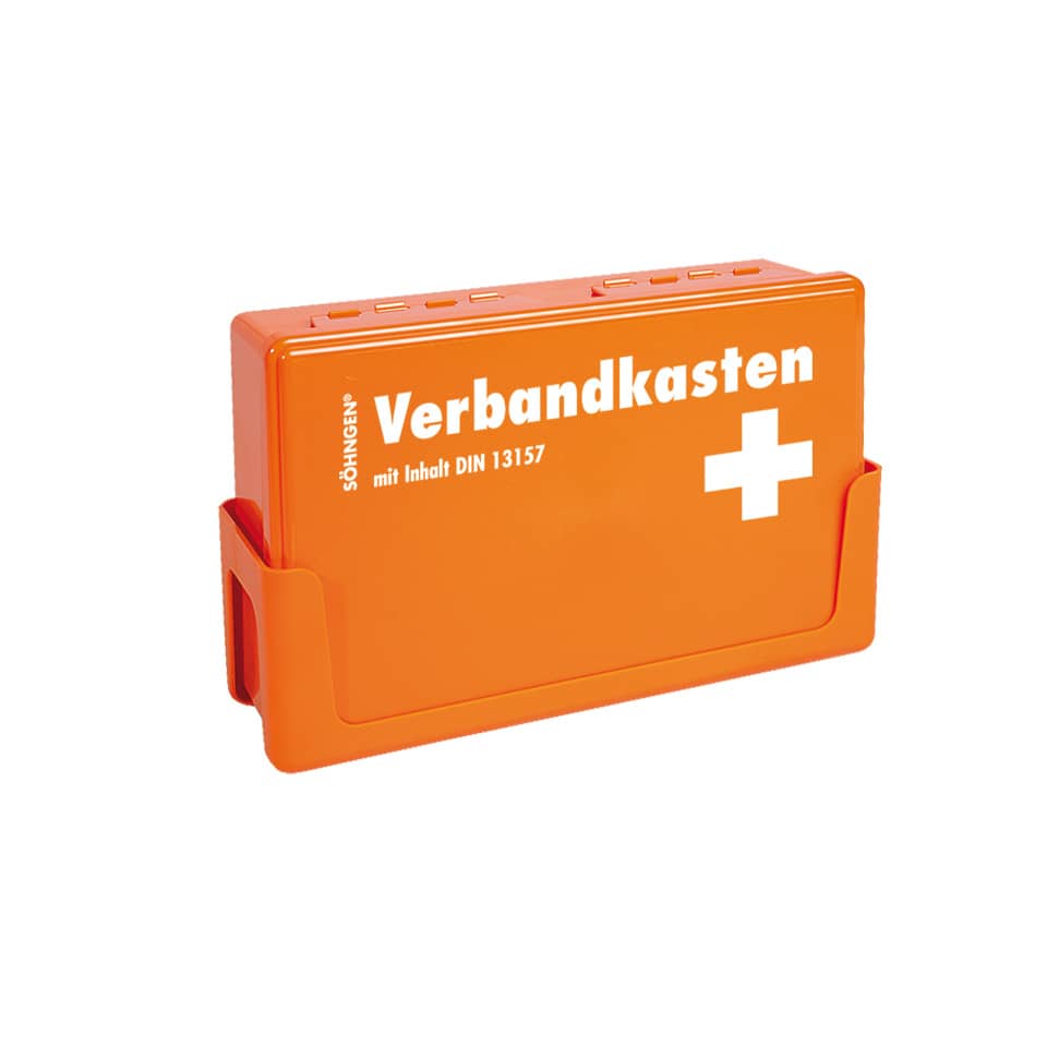 Verbandskasten KIEL KU-orange mit Füllung SÖHNGEN 3003045 SÖHNGEN 3003045 m. Füllung