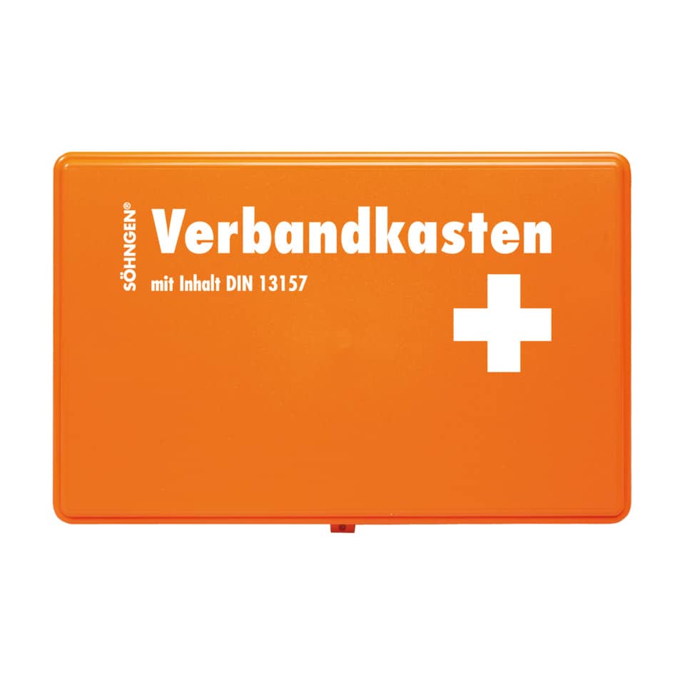 Verbandskasten KIEL KU-orange mit Füllung SÖHNGEN 3003045 SÖHNGEN 3003045 m. Füllung