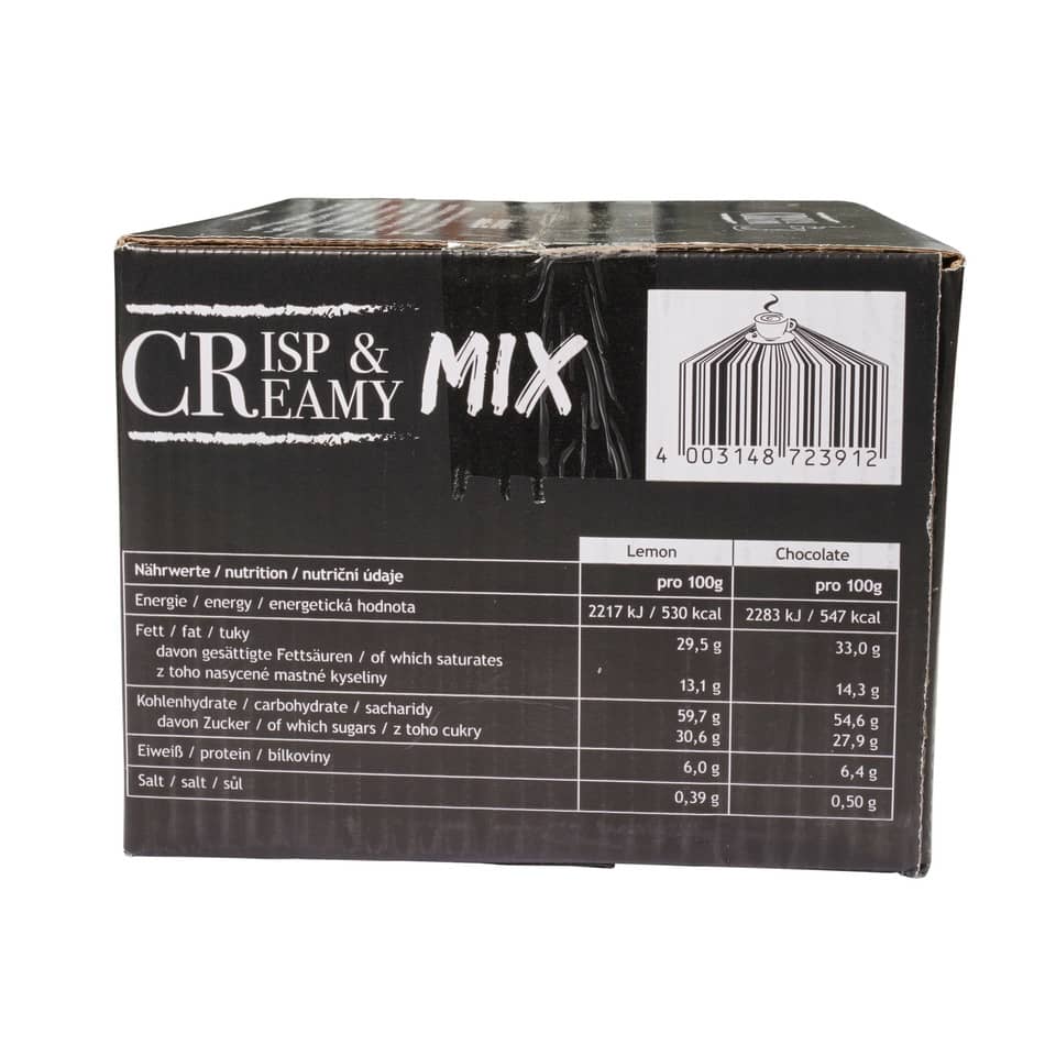 Kekse Crisp & Creamy Mix 200 Stück HELLMA 70103912