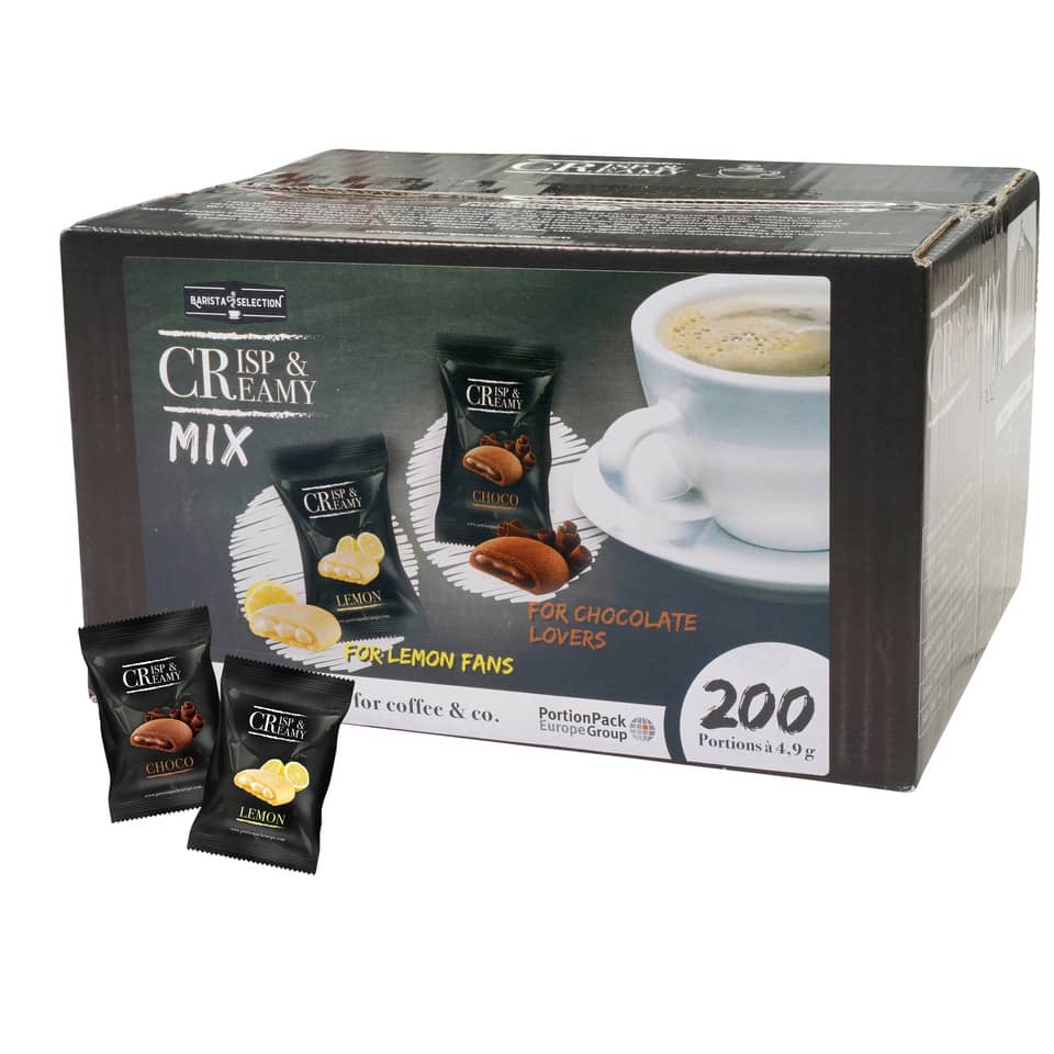Kekse Crisp & Creamy Mix 200 Stück HELLMA 70103912