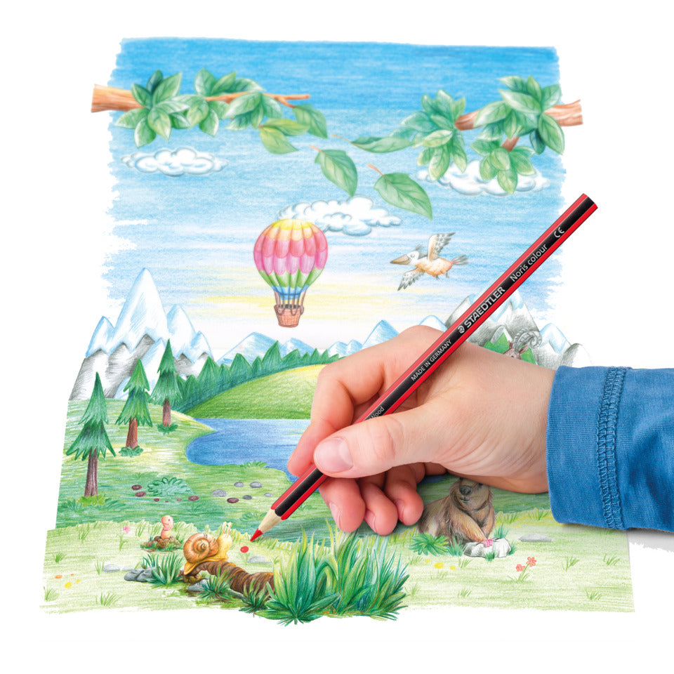 Farbstiftetui Noris® colour, 3mm, 12 Stück STAEDTLER 185 SET9