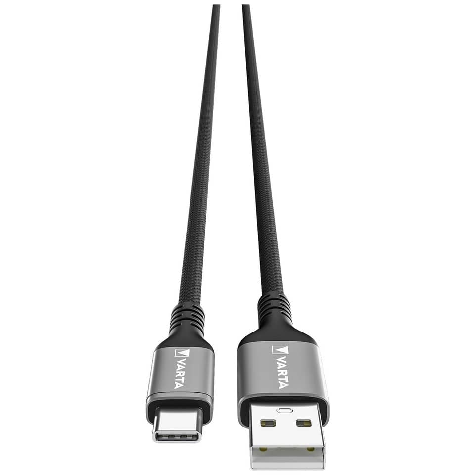 Speed Charge & Sync Kabel USB A auf USB Typ C schwarz VARTA 57935 101 111 VARTA 57935 101 111 2m Speed Charge&Sync