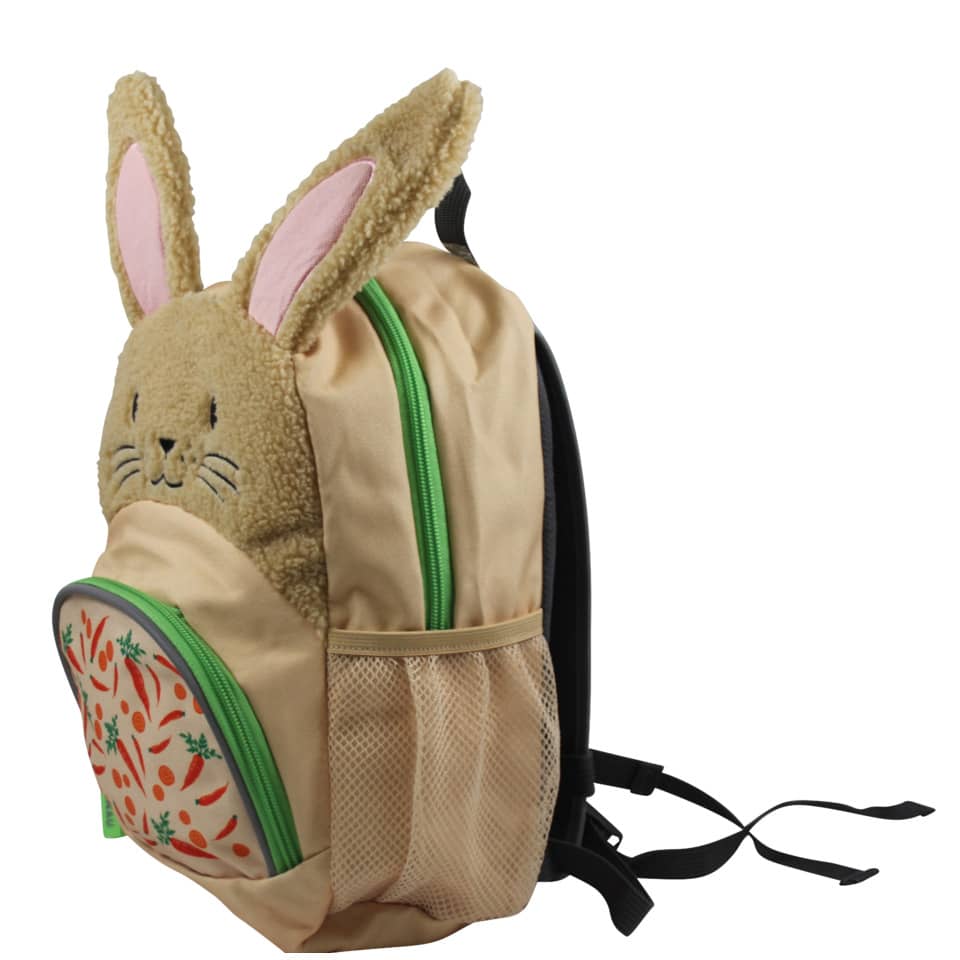 Kinderrucksack Hase Plüsch, 22 x 32 x 11 cm DONAU 7290842-93