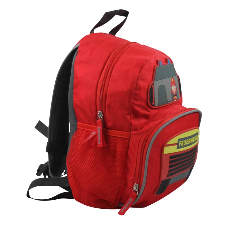 Kinderrucksack Feuerwehr 3D Motiv, 22 x 32 x 11 cm DONAU 7290842-91