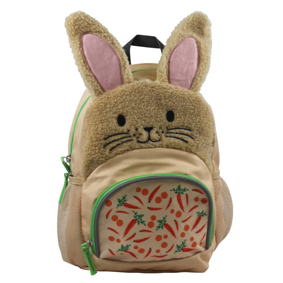 Kinderrucksack Hase Plüsch, 22 x 32 x 11 cm DONAU 7290842-93