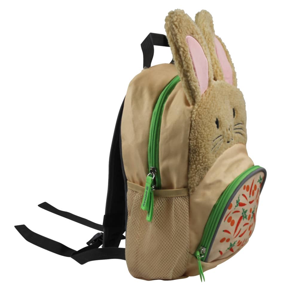 Kinderrucksack Hase Plüsch, 22 x 32 x 11 cm DONAU 7290842-93