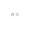 Verzierornament Alpha-Omega, 15x15mm, gold  336056.026 336056.026 15x15mm