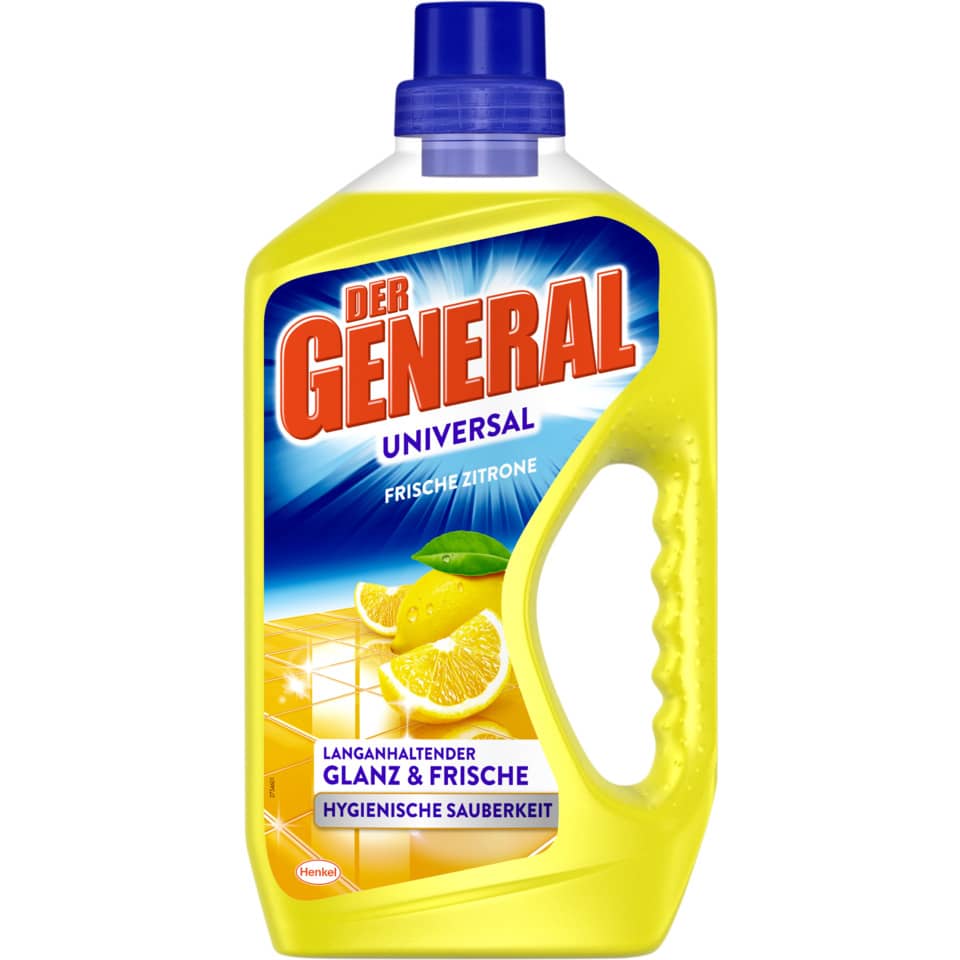 Allzweckreiniger Der General, 750ml, Zitrone HENKEL 767136 DER GENERAL 767136 Zitrone