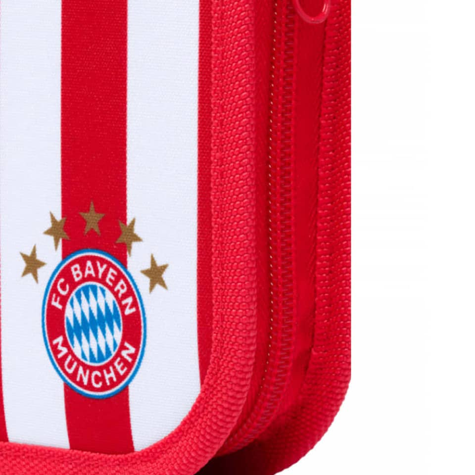 Federmäppchen, 20,5 x 14,5 cm, rot/weiß FC BAYERN 31950