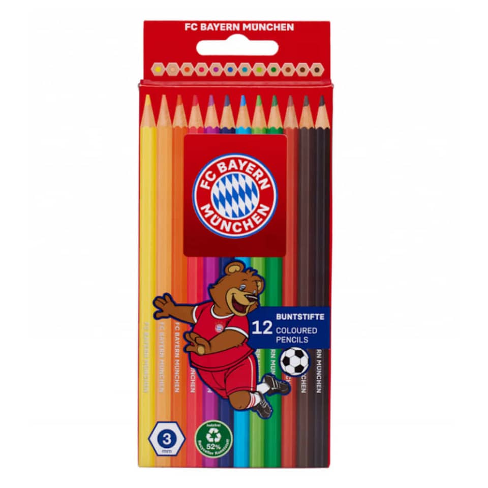 Buntstifte, 12er-Set FC BAYERN 31944