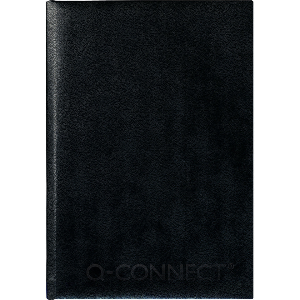Buchkalender 2027, A5, schwarz Q-CONNECT 219899