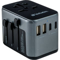 Adapter UTA-03 100-250V 2x USB Typ-A 3x USB Typ-C PD/QC  schwarz VERBATIM 49545
