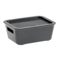 Ablagebox Bella mit Deckel, 1,18l, grau CEP 2345280061 CEP 2345280061 8534528M