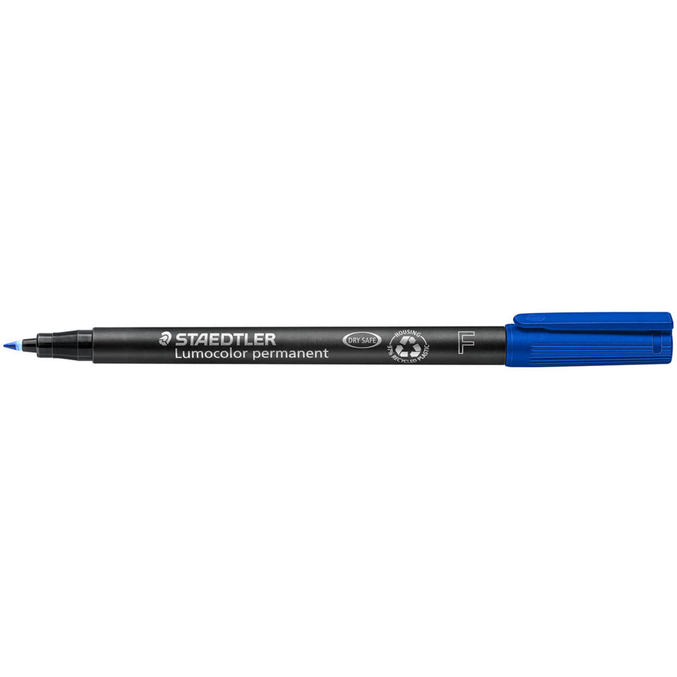 Folienstift Lumocolor® permanent, F (Fine), blau STAEDTLER 318-3 STAEDTLER 318-3 permanent