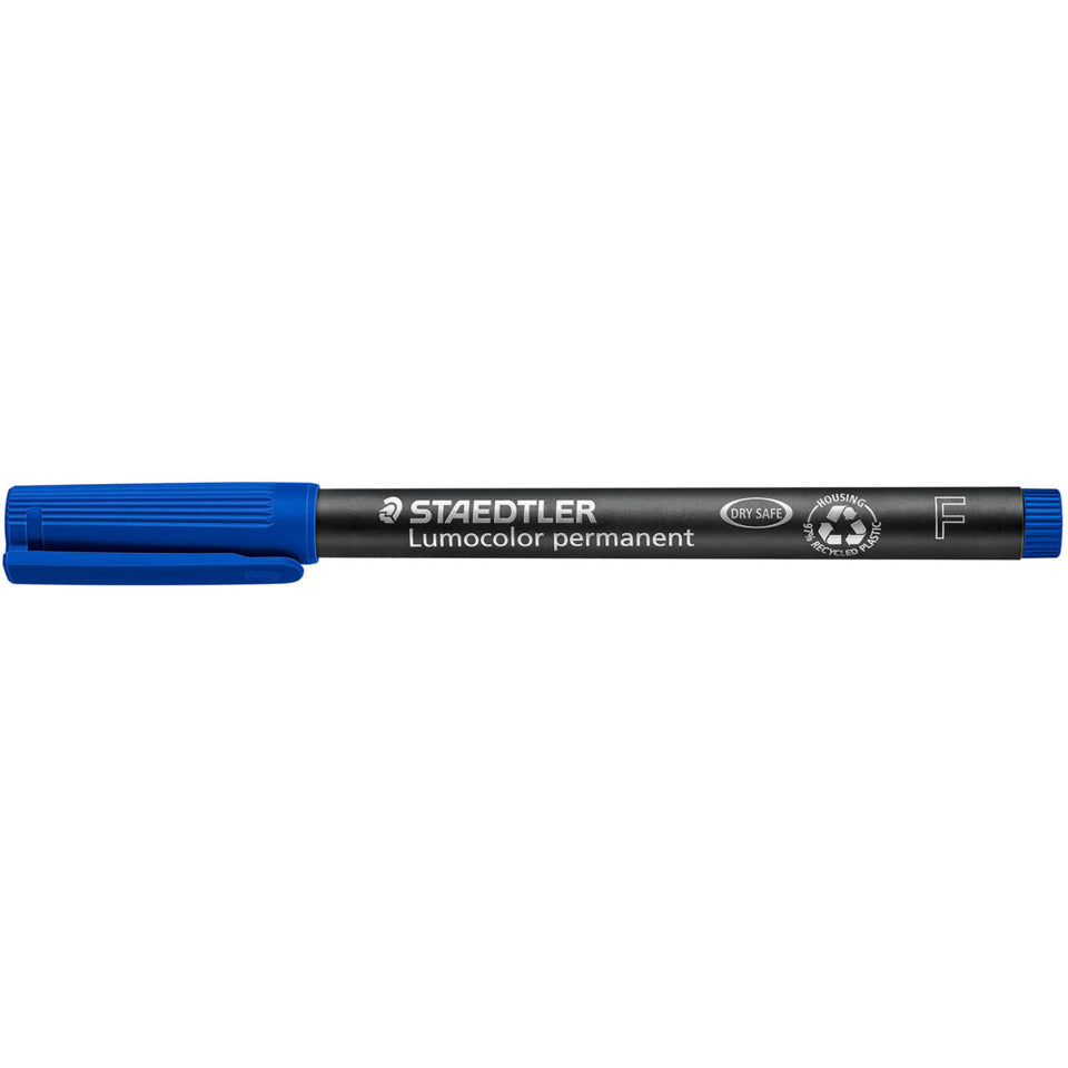 Folienstift Lumocolor® permanent, F (Fine), blau STAEDTLER 318-3 STAEDTLER 318-3 permanent