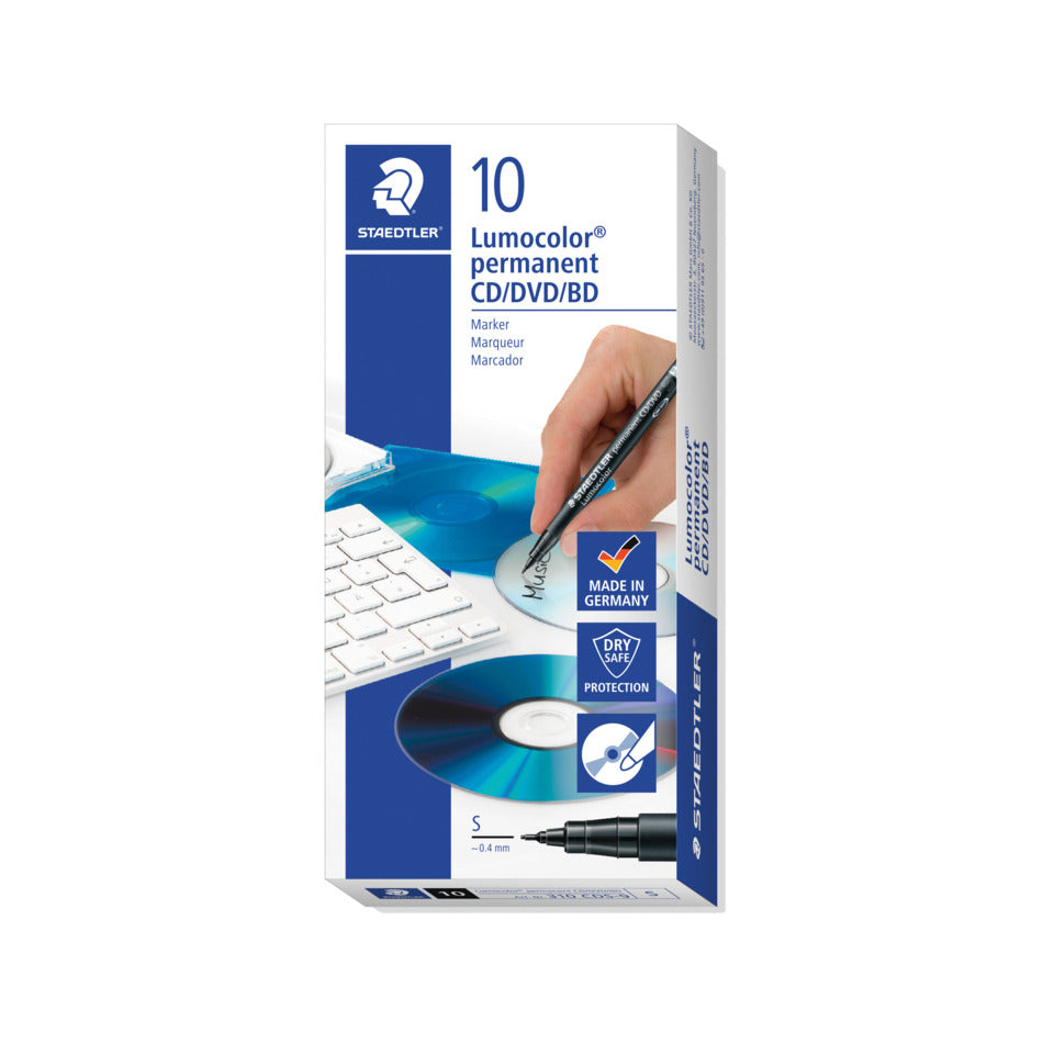 Faserschreiber für CD/DVD STAEDTLER 310 CDS-9 STAEDTLER 310 CDS-9 SF