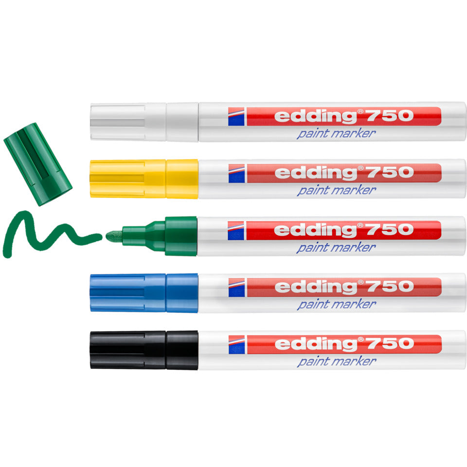 Lackmarker 750, 2-4mm, Rundspitze, blau EDDING 4-750003 EDDING 4-750003  Rundspitze