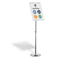 Info-Bodenständer mit Aluminium Klapprahmen A3, silber DURABLE 4799 23