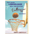 Geburtstagskarte Basketball  51-LB218 51-LB218   Bild